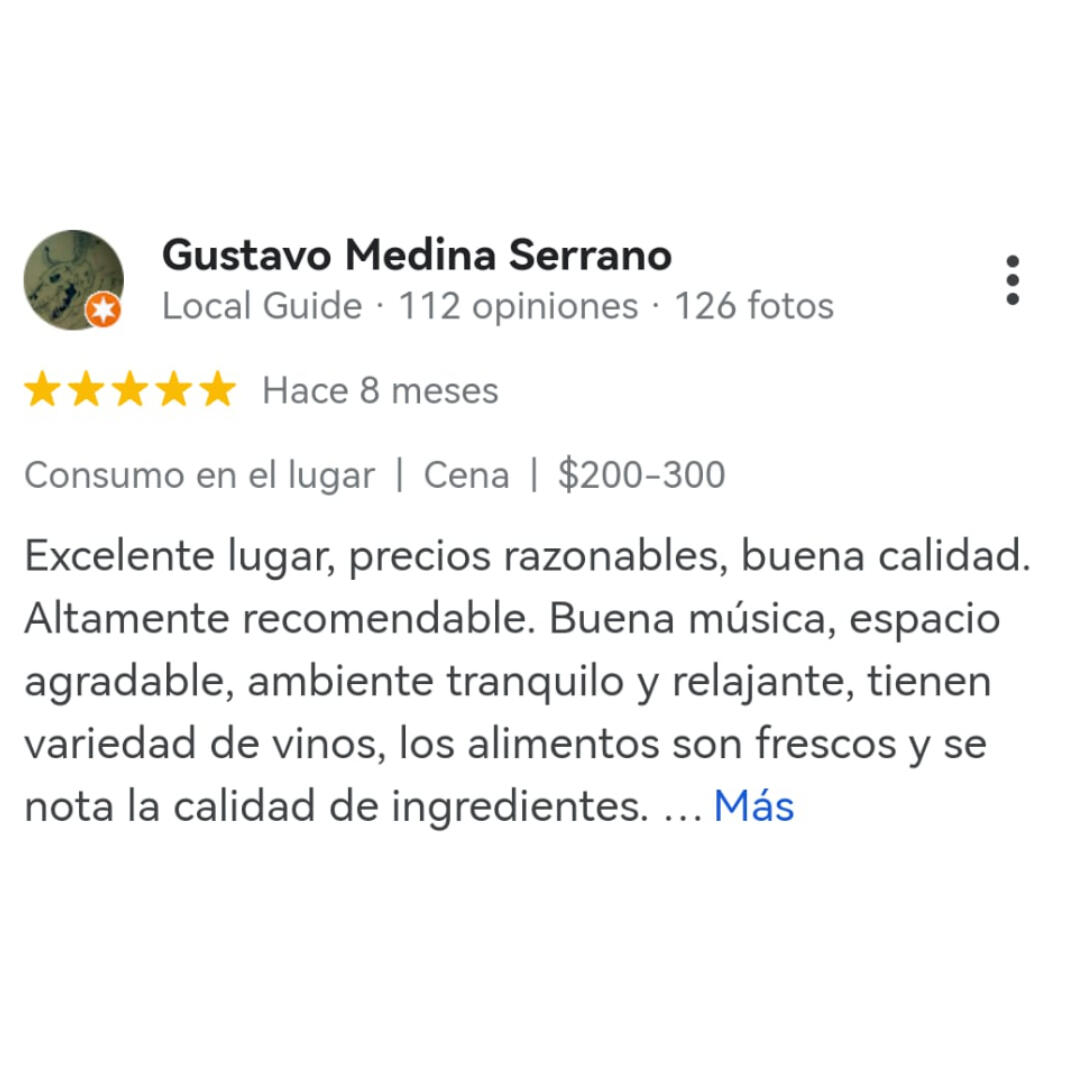 Opinion de Restaurante LOS URUGUAYOS EN CONDESA CDMX